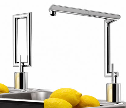 Franke Tetris bijzonder design Keukenmengkraan chroom (showmodel)