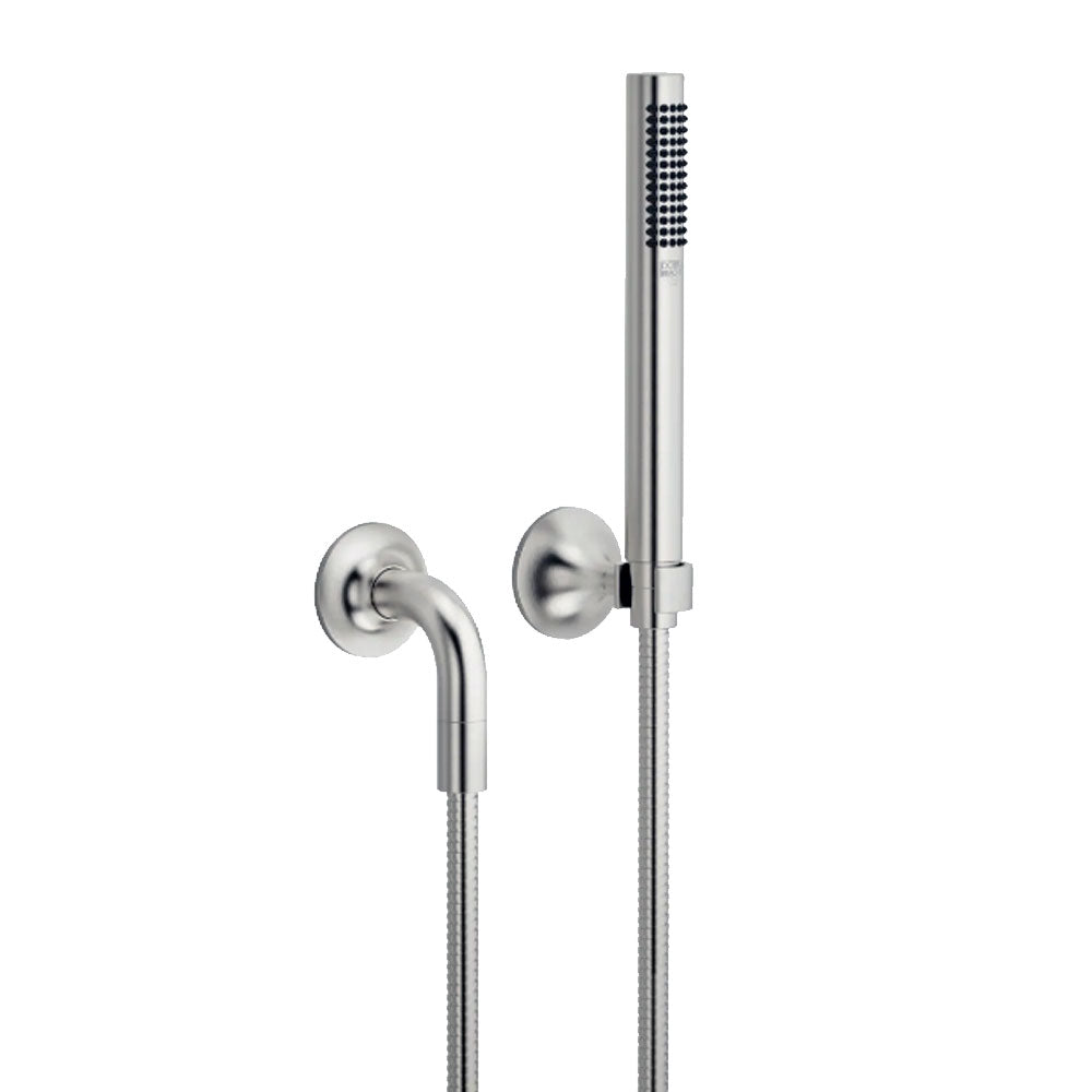 Dornbracht Generic Inbouwthermostaat 2-Weg Compleet Doucheset met Wandbevestiging en Hoofddouche Ø 220 mm – Platina Mat