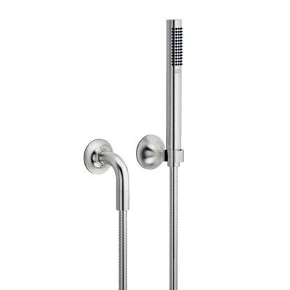 Dornbracht Generic Inbouwthermostaat 2-Weg Compleet Doucheset met Wandbevestiging en Hoofddouche Ø 220 mm – Platina Mat