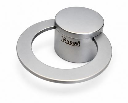 Ponsi Saturno 4-gats design badrandmengkraan mat chroom (outlet artikel)