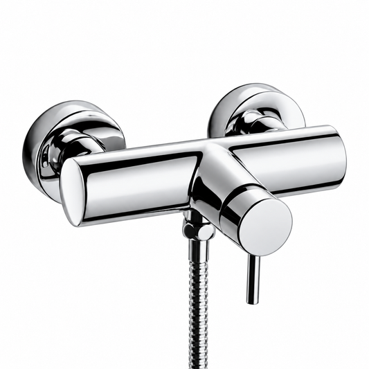 Ideal Standard Mara douchekraan met koppelingen chroom