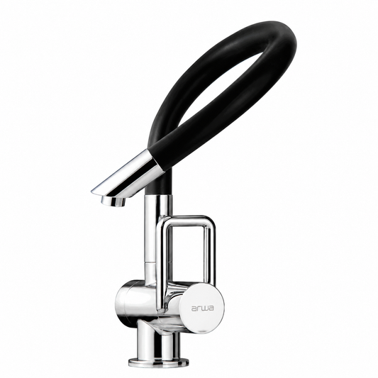 ARWA TwinFlex Design keukenkraan Chroom/Zwart