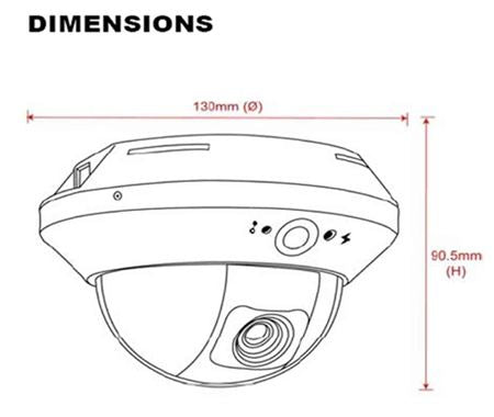 Avtech AVM328ZA/F38 IP HD dome camera