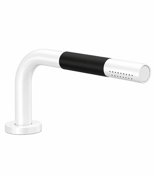 Vola T1V-28 uittrekbare handdouche met doucheslang 150 cm Wit