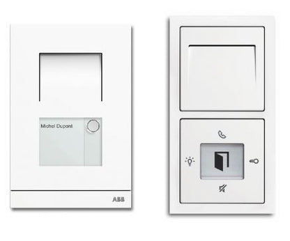 ABB BUSCH JAEGER AUDIO INTERCOM SET 83003/1 WIT WC