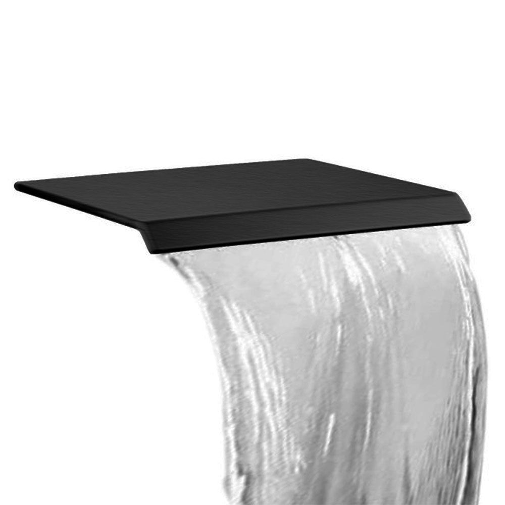 Best Design Dule Nero waterval muuruitloop tbv.douche en bad, Mat Zwart