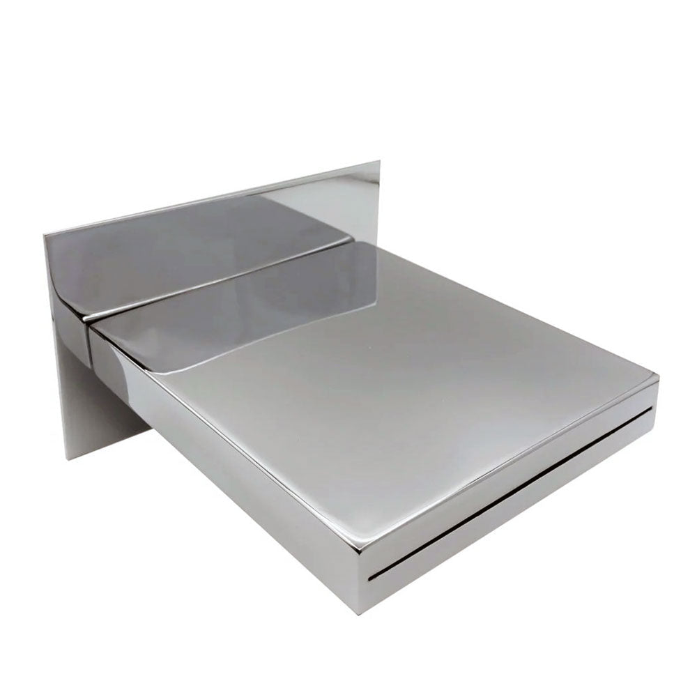 Best Design Q-More Cascade waterval muuruitloop tbv. douche en bad, chroom