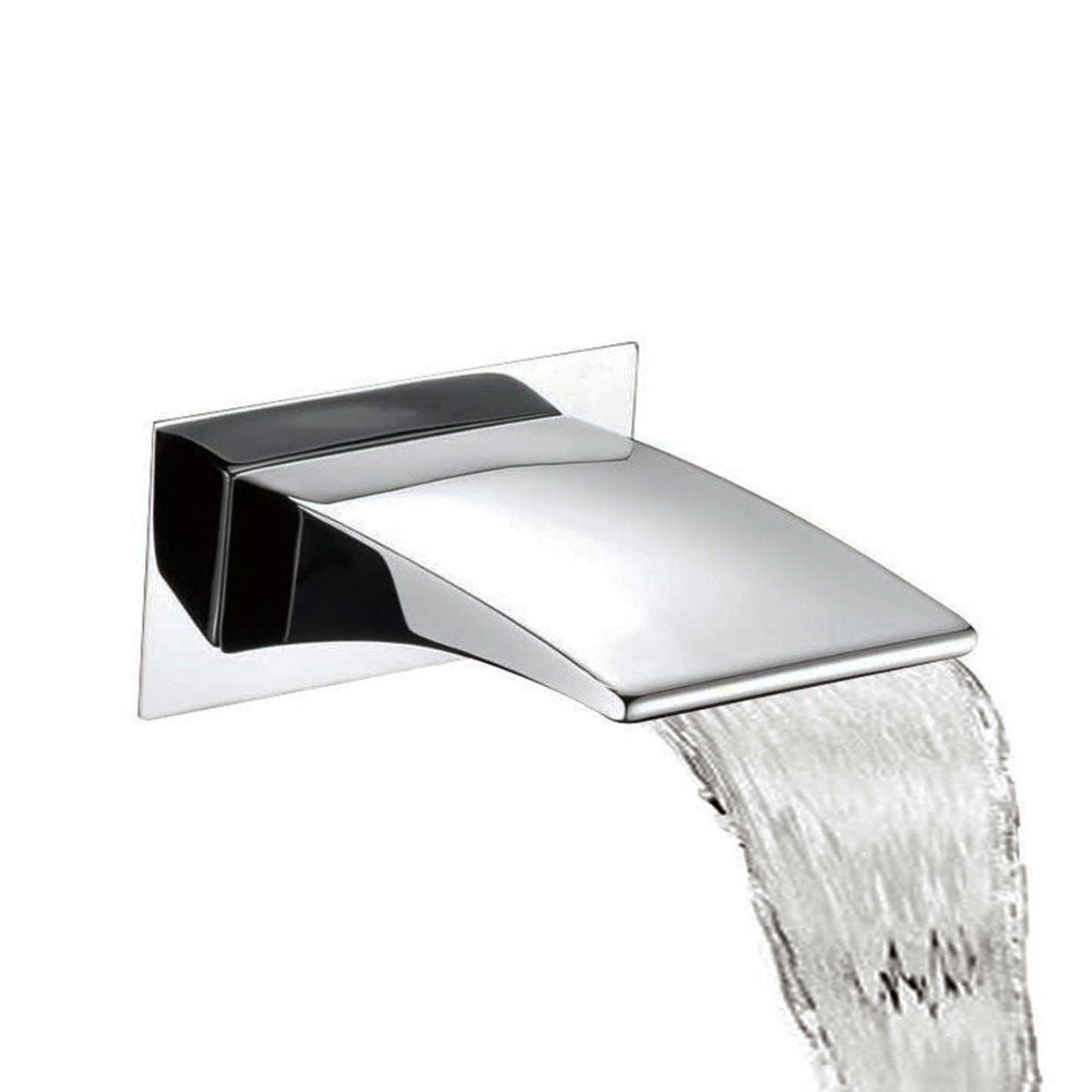 Best Design Rofo Cascade waterval muuruitloop tbv. douche en bad, chroom