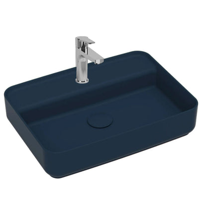 ISVEA Infinity rechthoekige wastafel of wasbak 55 cm zonder overloop