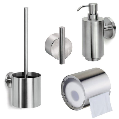 Blomus Complete toilet accessoireset RVS