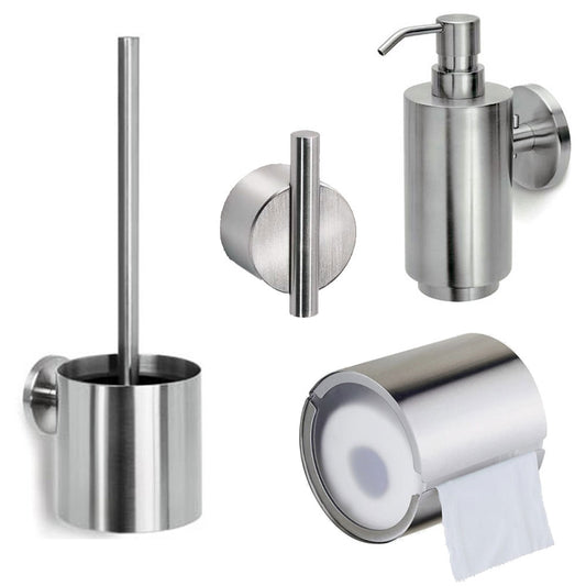Blomus Complete toilet accessoireset RVS