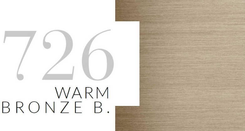 Gessi Emperio 3-weg inbouw douche thermostaatkraan, warm bronze