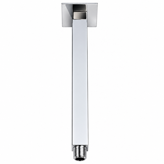 VTE Vierkant Plafond Douchearm hoofddouche bevestiging 275 mm Chroom