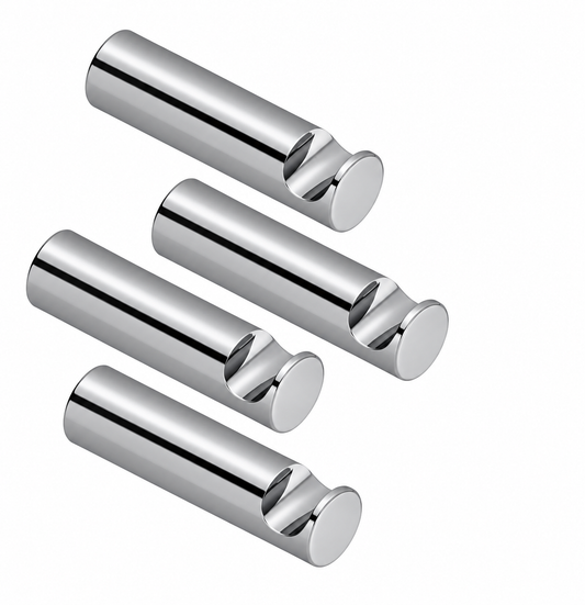 Vola T18-16 handdoekhaakje, chroom (set van 4 stuks)