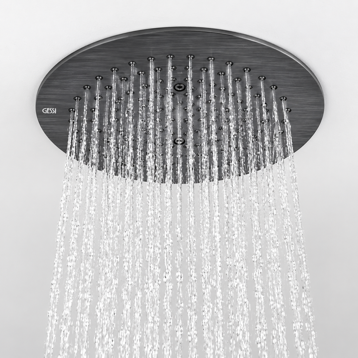 Gessi Afilo Minimali regendouche Ø 350 mm voor inbouw plafondmontage aged bronze