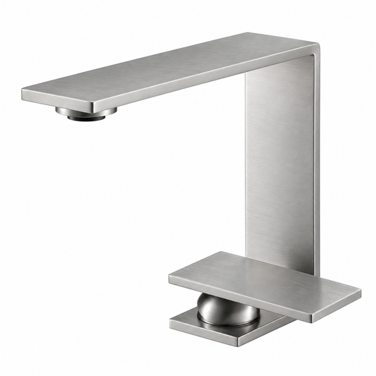 Treemme 5mm 2818 1-gats design wastafelkraan RVS