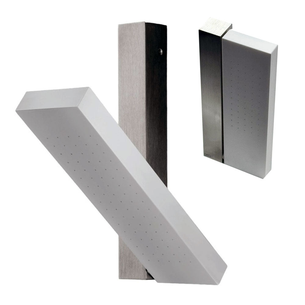 Ceadesign ZIQ52 verstelbare Derlin design douchekop met regenstraal, geborsteld RVS