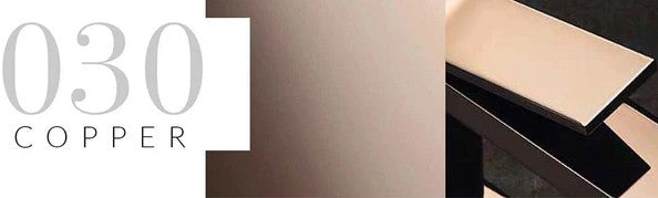 Gessi Incisso X design inbouw douchthermostaat afbouwdelen 3-weg, koper PVD