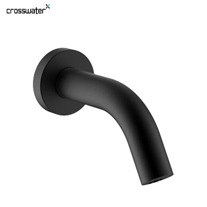 Crosswater MRPO Sensor Wastafelkraan Wandmontage Mat Zwart PROX0160WM