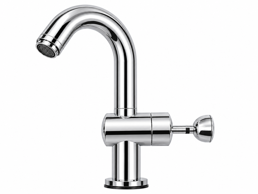 Mariani design wastafelmengkraan met joystick bediening en waste chroom