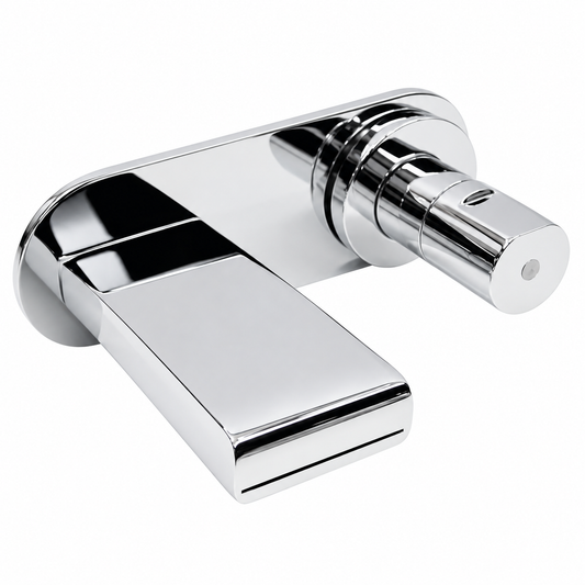 Tres Max design cascade waterval wand wastafelmengkraan chroom
