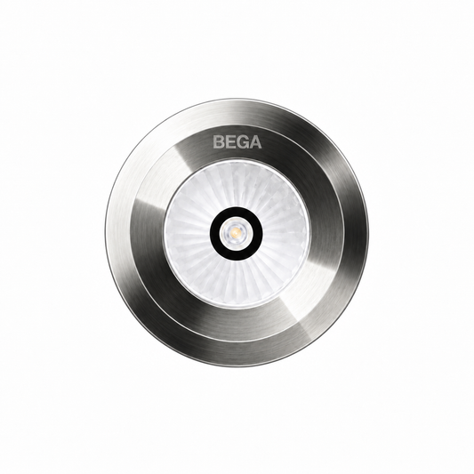 Bega 3825S onderwater wandspot inox