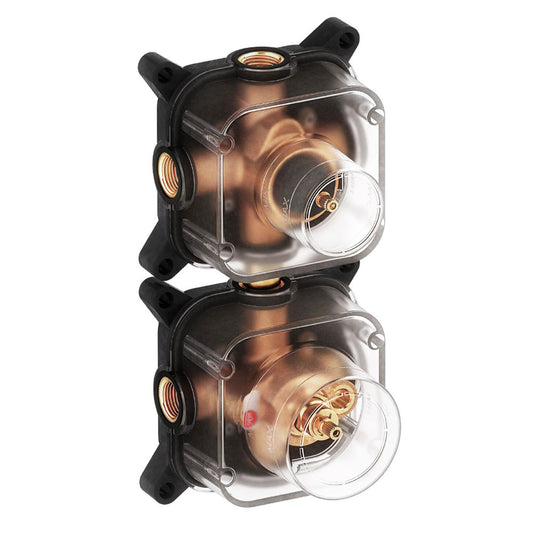 Damixa Silhouet inbouwbox thermostatische inbouwkraan 2-weg