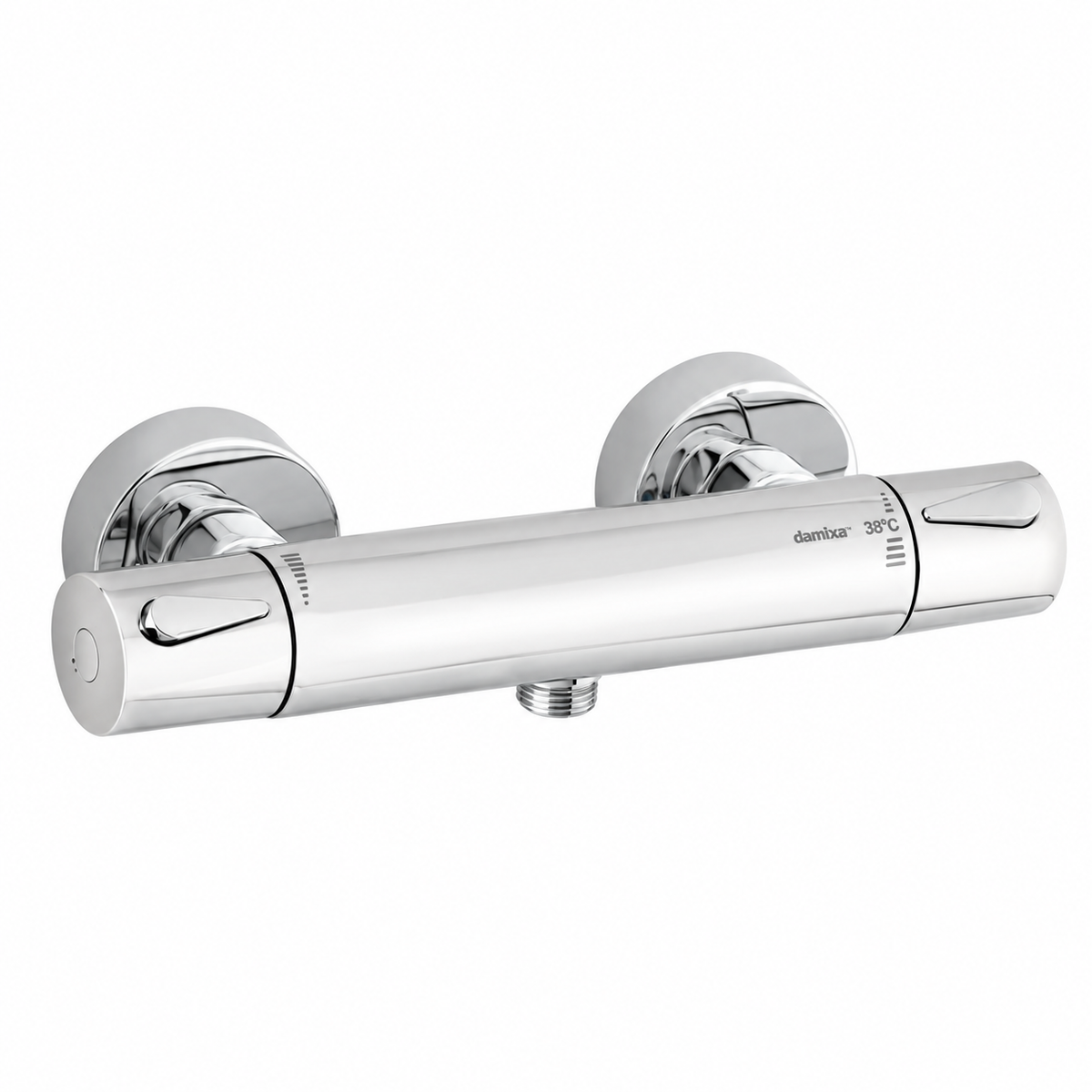 Damixa Silhouet thermostatische douchemengkraan Chroom