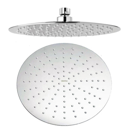 Damixa Silhouet inbouw douchethermostaatset met 2 stopkranen, complete set, chroom uitvoering