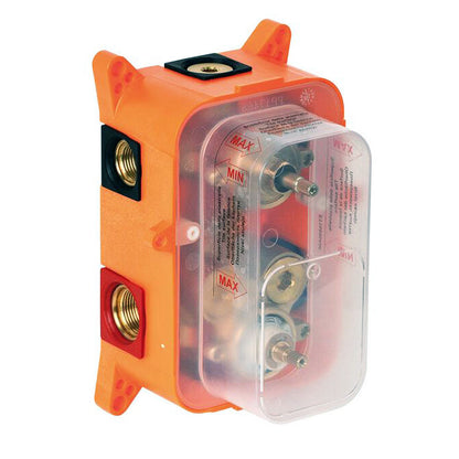 Damixa inbouwdeel 2-weg thermostaat met keerkleppen 570310000