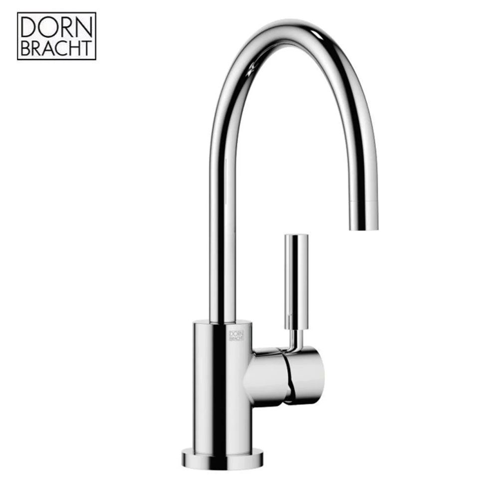 Dornbracht Tara Classic 1-gats wastafelkraan sprong 165 mm met waste chroom