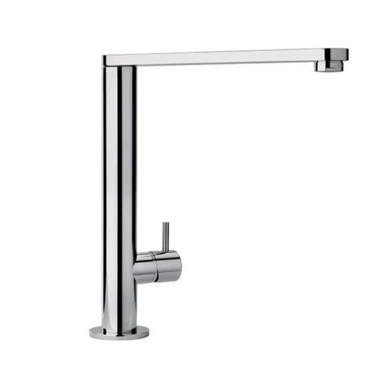 Elka Zen ééngreeps keukenmengkraan in chroom, geschikt voor de maritieme sector