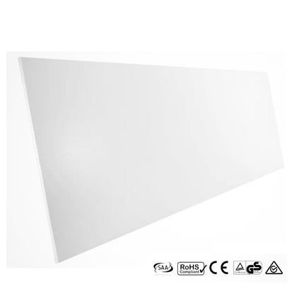 F-serie infrarood plafond paneel 550 watt 120x60cm wit