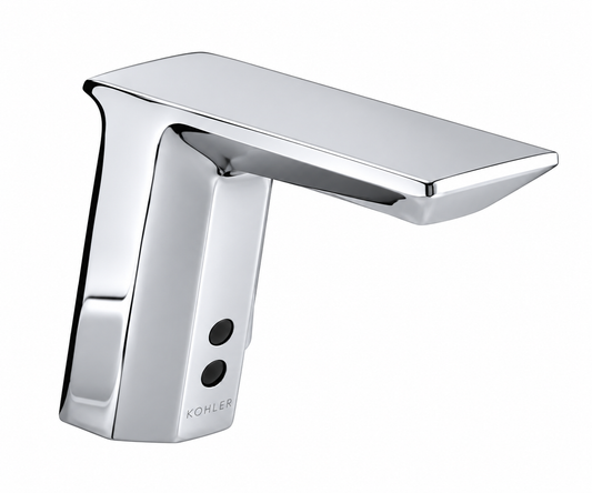 Kohler Hybrid Geometrische infrarood wastafelkraan chroom