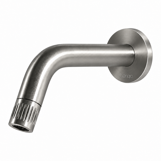 Bongio Time2020 inbouw wand wastafelmengkraan 22cm uitloop progressief geborsteld RVS