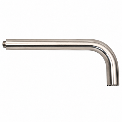 Supergrif D38 wand douchearm regendouchehouder 40 cm geborsteld nikkel