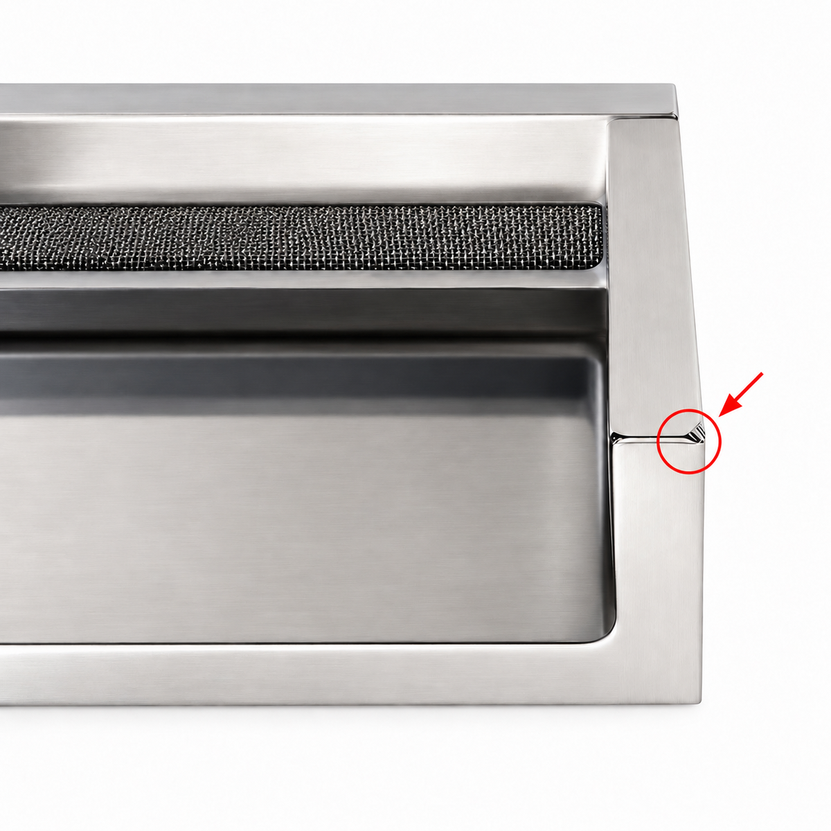 Dornbracht Cascada waterval uitloop voor wandmontage Platina Mat