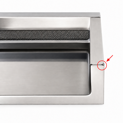 Dornbracht Cascada waterval uitloop voor wandmontage Platina Mat