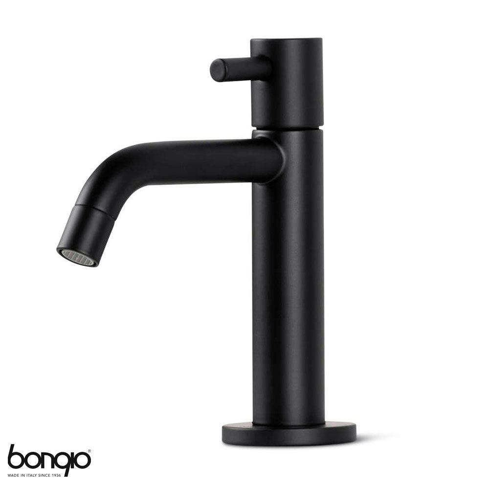 Bongio Squadra Fonteinkraan alleen koudwater, Mat Zwart