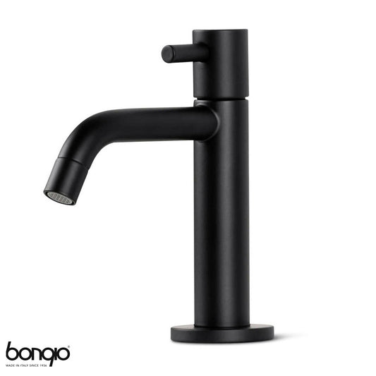 Bongio Squadra Fonteinkraan alleen koudwater, Mat Zwart