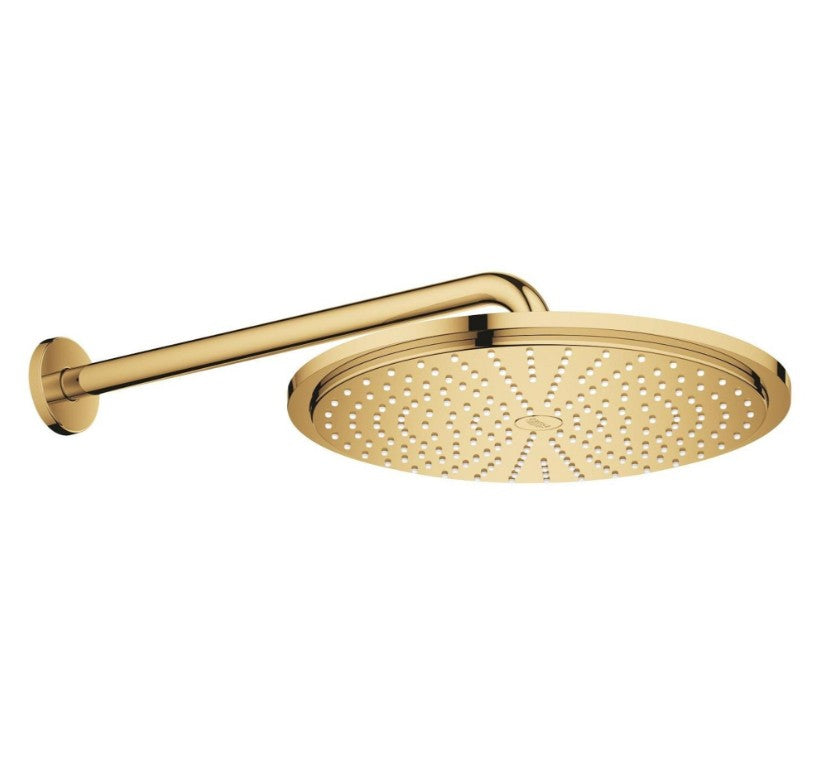 GROHE Rainshower Cosmopolitan 310 hoofddoucheset 31 cm met douchearm 38 cm, Goud - Cool Sunrise