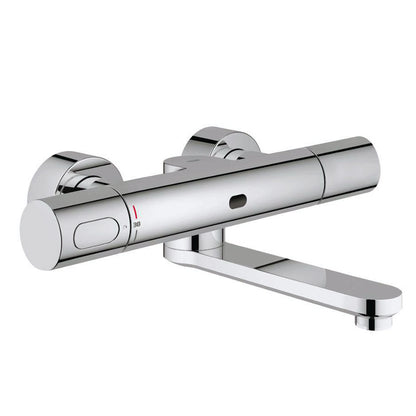 GROHE Eurosmart Cosmopolitan E wandkraan thermostatisch met uitloop 25cm, Chroom