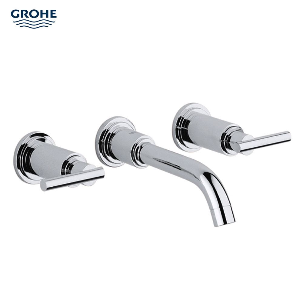 Grohe Atrio Jota 3-gats wand inbouw mengkraan S-Size afbouwdeel chroom