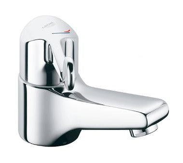 Grohe Euroeco wastafelkraan met 1 hendel bediening chroom