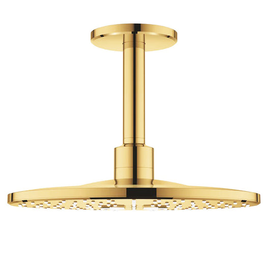 Grohe Rainshower Smartactive Ø310 hoofddouche 2 stralen rond met plafondbevestiging, Cool Sunrise goud 26477GL0