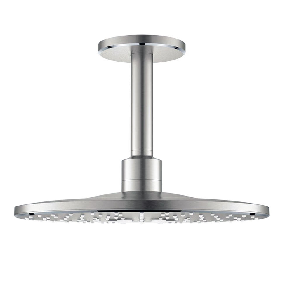Grohe Rainshower Smartactive Ø310 hoofddouche 2 stralen rond met plafondbevestiging, Super Steel 26477DC0