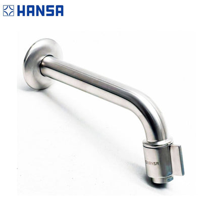 HANSA-K wand tapkraan sprong 186 mm steel