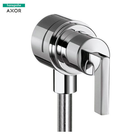 Hansgrohe Axor Citterio fixfit stop met rechte greep chroom