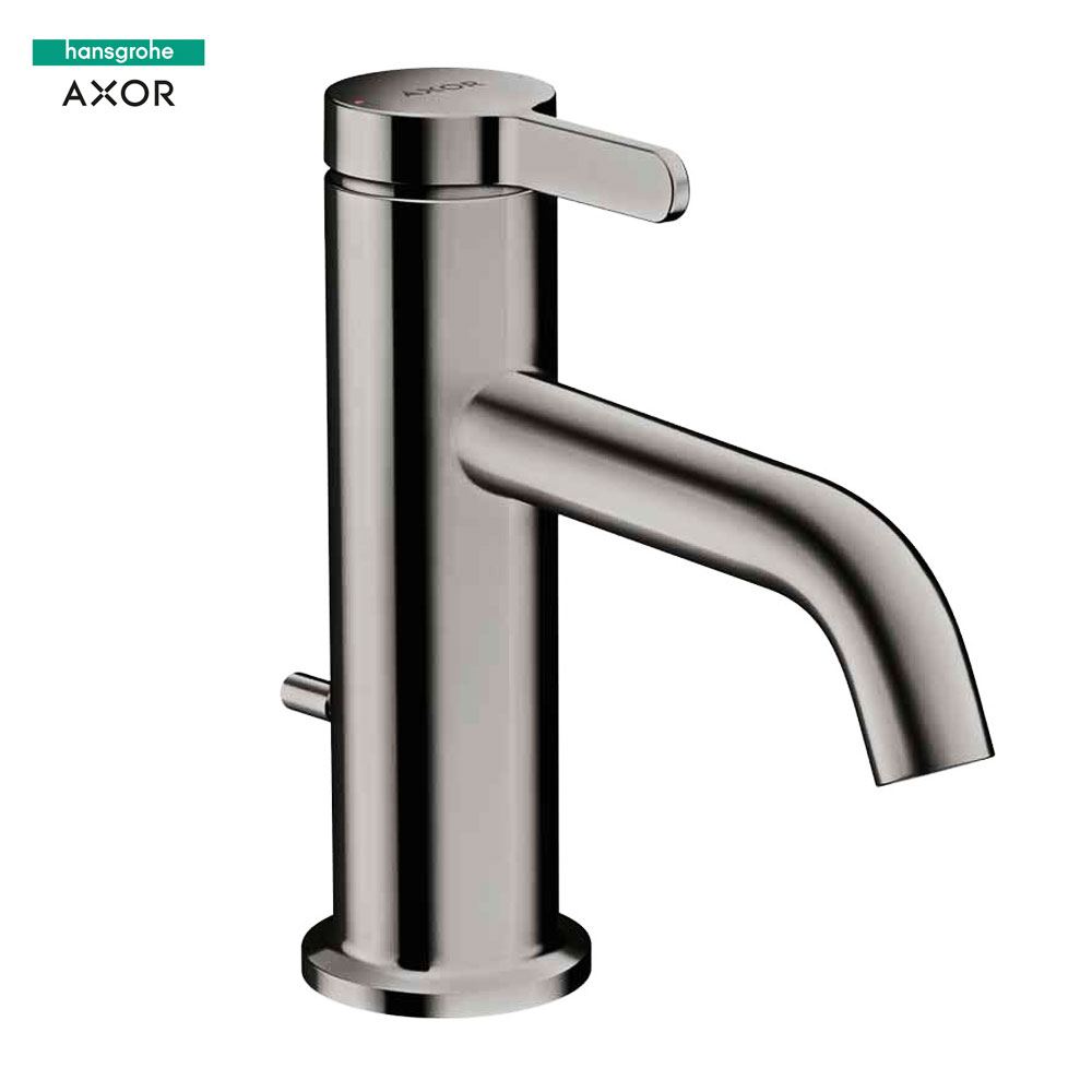 Hansgrohe Axor One wastafelmengkraan met waste, zwart-chroom 