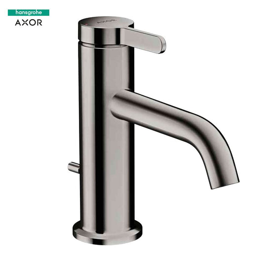 Hansgrohe Axor One wastafelmengkraan met waste, zwart-chroom 